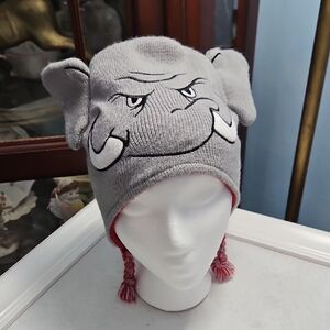 Big AL University Of Alabama Crimson Tide Gray Elephant Knit Beanie Hat